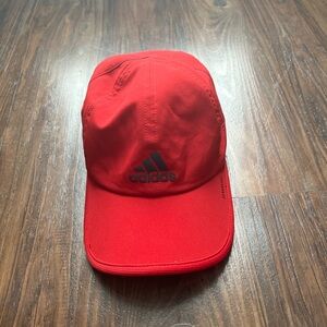 Unisex Adidas Red Athletic Cap OS
